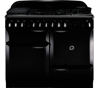 RANGEMASTER  Elan 110 Dual Fuel Range Cooker - Black
